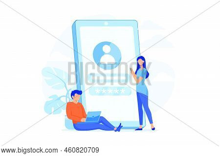User Verification. Unauthorized Access Prevention, Private Account Authentication, Cyber Security. P
