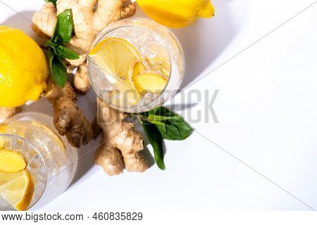 Ginger Lemon Lemonade