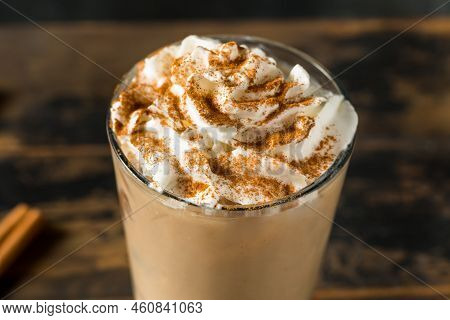 Homemade Iced Pumpkin Spiced Latte