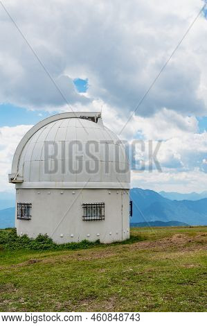 Observatory Located On The Top Of Gerlitzen In Austria, At 1911m Above Sea Level