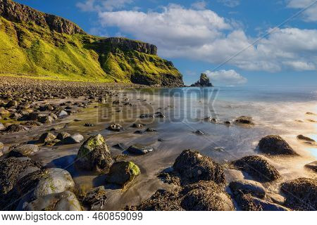 Fairy-tale Landscape, Talisker Beach Bay, Isle Of Skye, Scotland