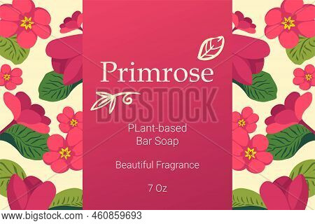 Primrose Plant Based Bar Soap, Fragrance Vector