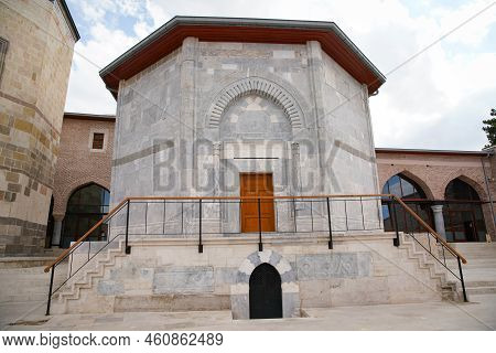 Tombs In Alaaddin Mosque, Konya City, Turkiye