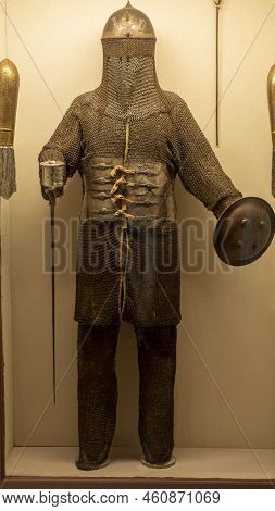 Full Armour Costume Of Ancient Worrier In India.
