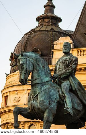 The National Library Located On Calea Victoriei In Bucharest