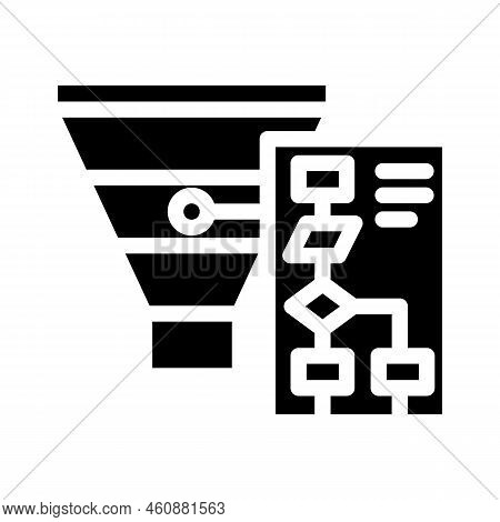 Mqls Generated Glyph Icon Vector. Mqls Generated Sign. Isolated Symbol Illustration