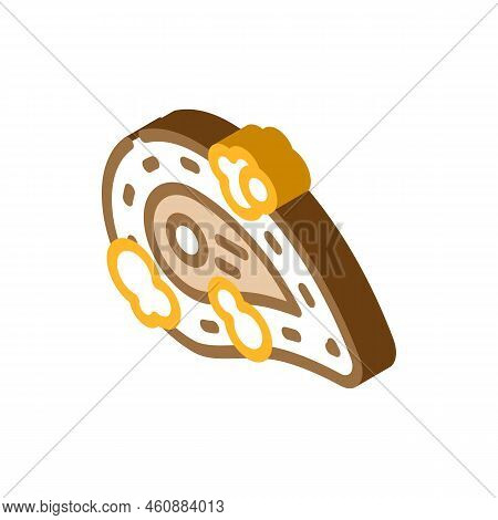 Aleppo Soap Isometric Icon Vector. Aleppo Soap Sign. Isolated Symbol Illustration