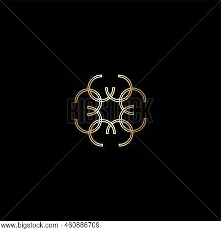 Beauty Flower Zen Logo Design Spa Cosmetic