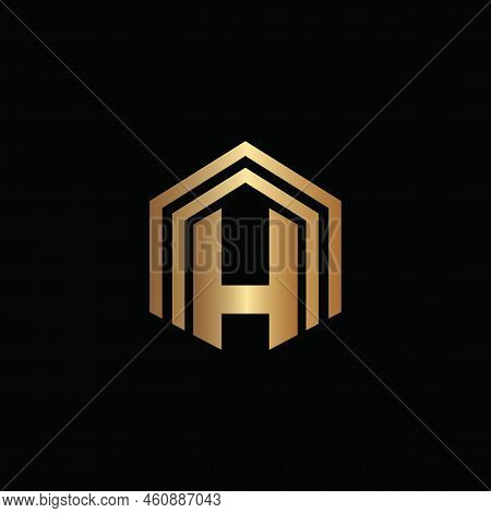 H Home Logo Design Real Estate Logo Design