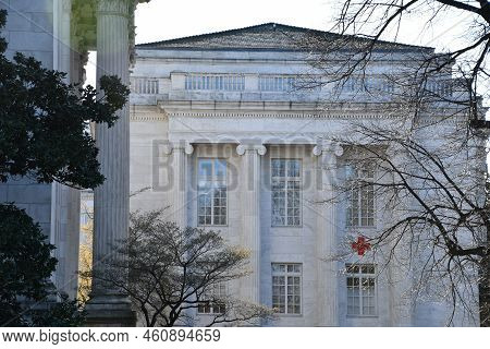 Washington, Dc - Apr 3: American Red Cross National Headquarters In Washington Dc, As Seen On April 