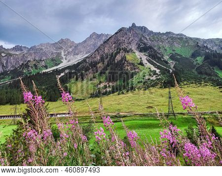 The Mountains Of Stuben Am Arlberg (austria)