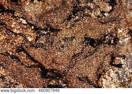 Sedna Gold, Granite Background, Stylish Texture For Modern Interior Project.