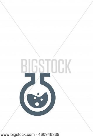Lab Icon Simple Design Vector Symbol Sign