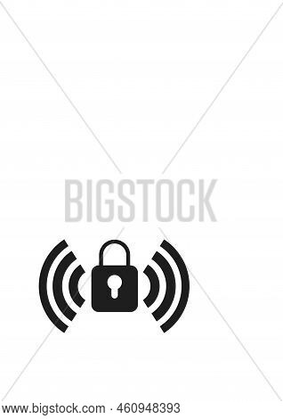 Lock Icon Simple Design Vector Symbol Sign