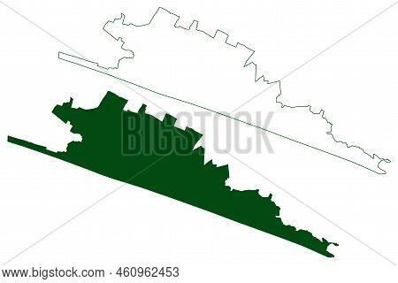 Benito Juarez Municipality (free And Sovereign State Of Guerrero, Mexico, United Mexican States) Map
