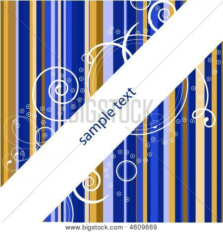 Vintage Background For Sample Text. Vector Illustration