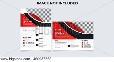 Business Flyer Template Vector. Brochure Design, Cover Modern Layout, Annual Report, Poster