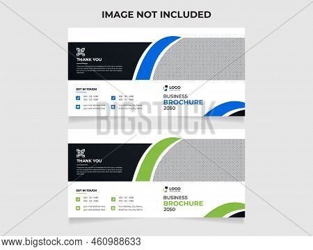 Square Business Book Cover Design Template Set