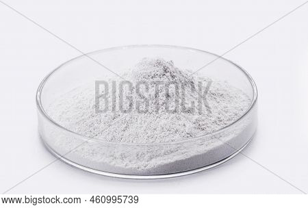 Zinc Sulfate, Colorless Crystalline Chemical Compound, Mineral, Food Supplement, Isolated White Back