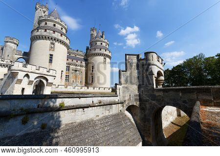 Pierrefonds Is A Castle Situated In The Commune Of Pierrefonds In The Oise Department In The Region 