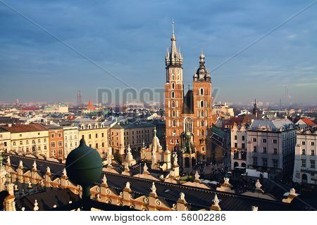 St. Mary's Church In Krakow