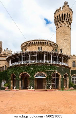 Rotunda And Watchtower Of Bengaluru Palace.