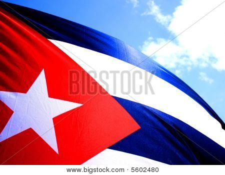 Bandiera nazionale di Cuba.