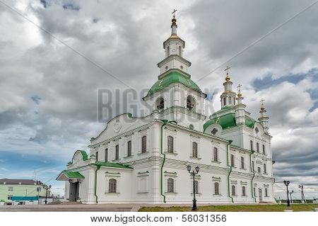 Sretensky cathedral in Yalutorovsk. Russia
