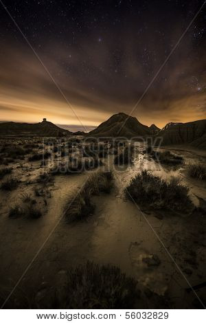 Night Over The Desert