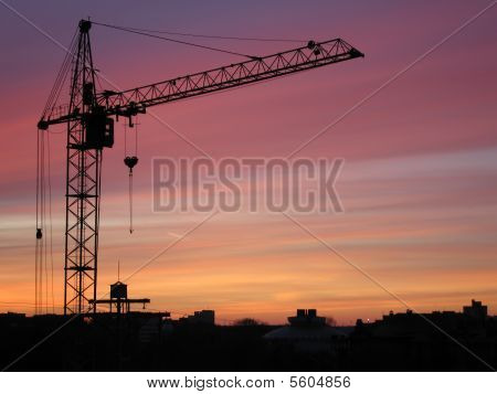 Tower Crane Building Metal konstruktion