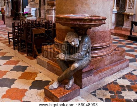 The Cross-legged Marble Man