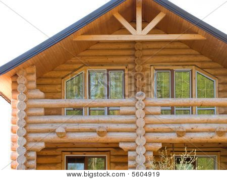 Log hus struktur