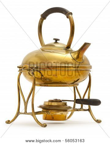Old Brass Kettle