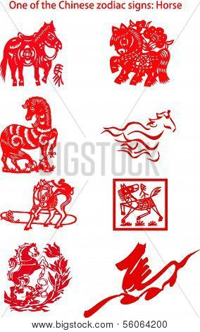 Chinese zodiac sign - Horse