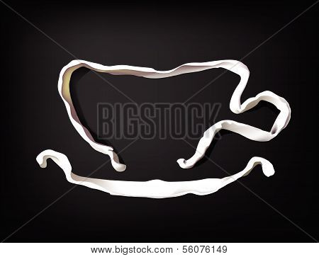 plasticine collection Cup tea, coffee