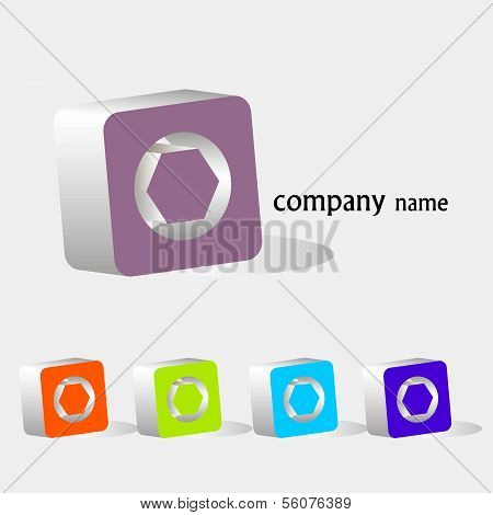 abstract object for company name set