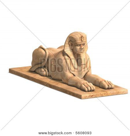 Egyptská socha lidské
