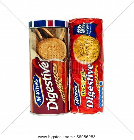 Mcvities Digestives With Tin