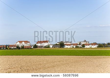 New Built Housing Area In Beautiful Landscape