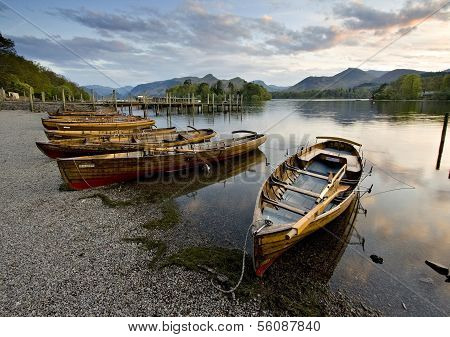 Boats On Derwent Water