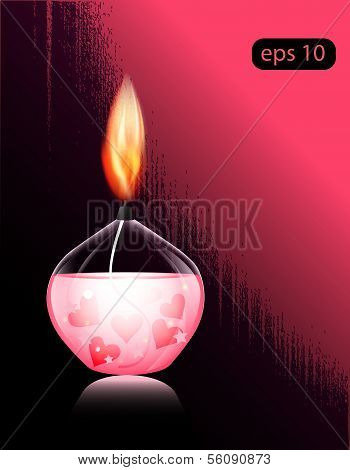 romantic candle