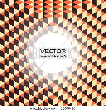 Abstract geometrical 3d background. Background for business presentation.  With place for text.