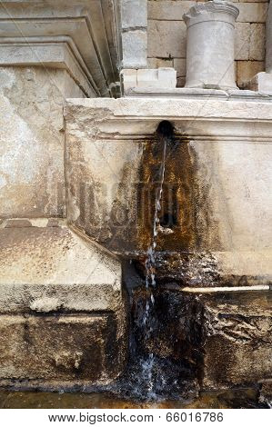 Water In Fountain
