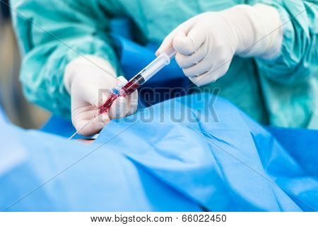 Puncture Internal Carotid Vein For Central Venous Pressure