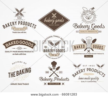 Bakery Goods Colored