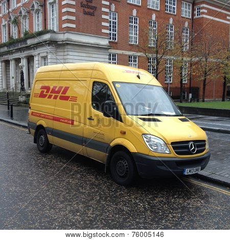 DHL Delivery Van