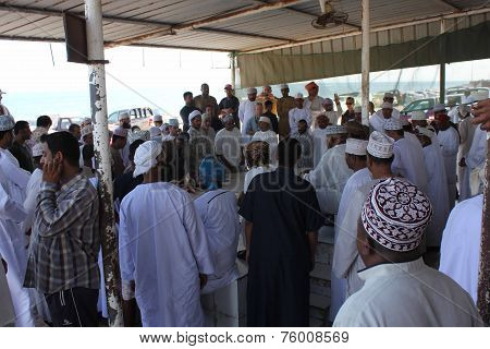 Daily Fish Market In Barka, Oman