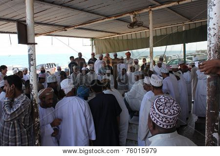 Daily Fish Market In Barka, Oman