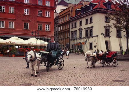 Warsaw's Castle Square