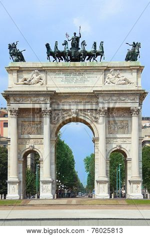 Arch of Peace in Milan